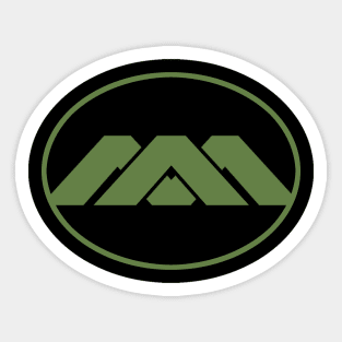 Alien Minimal Sticker